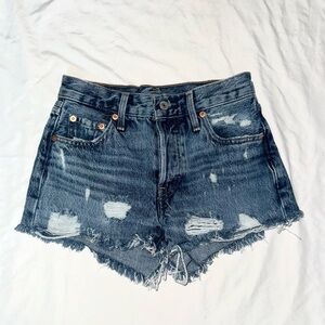 Levi’s 501 Distressed Denim Shorts